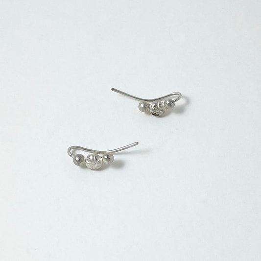 Daisy Ear Climber Earrings