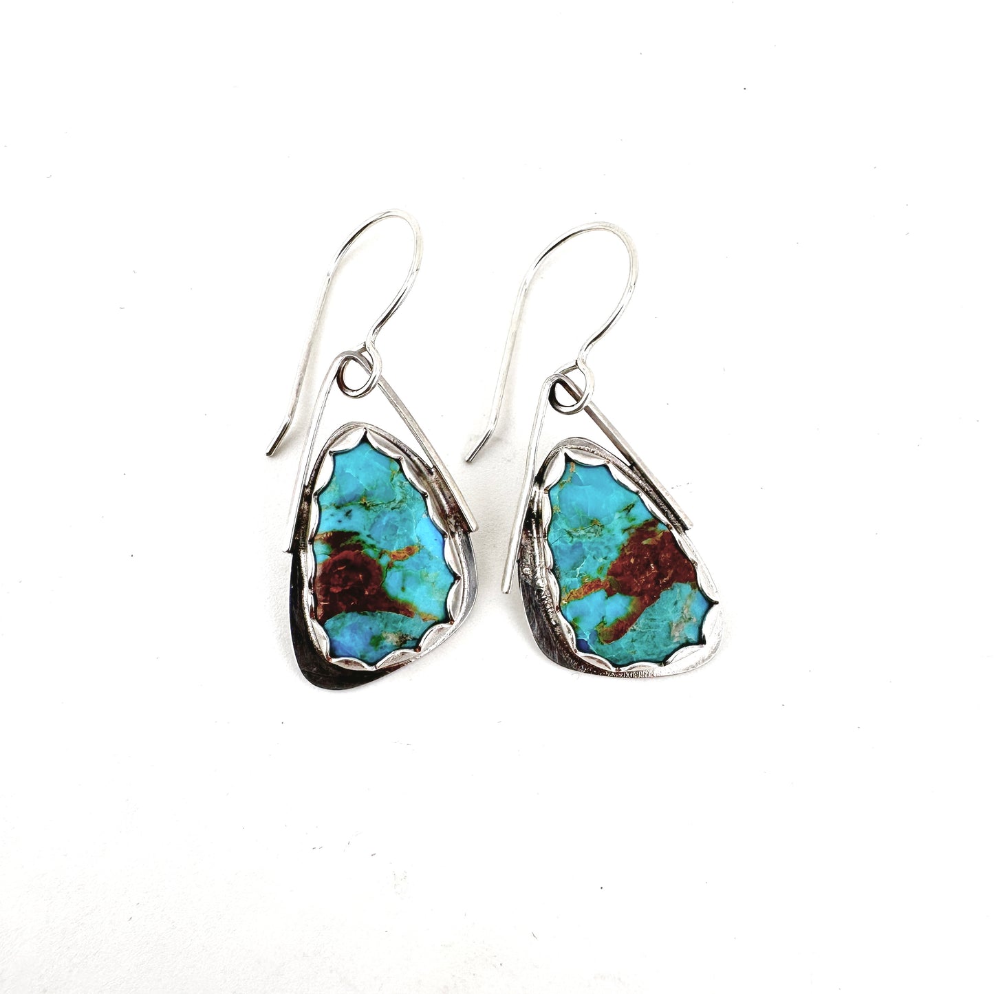 Freeform Mojave Turquoise Wing Earrings