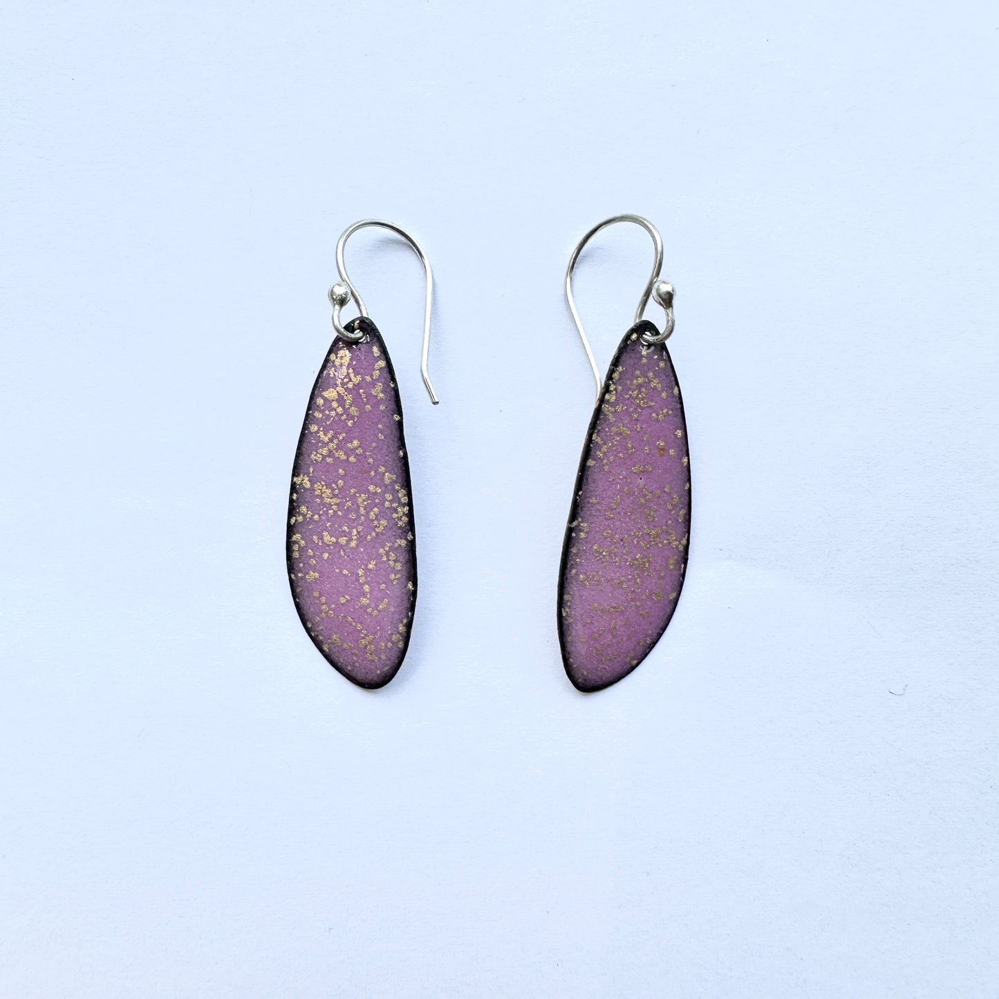 Imperial Petal Enameled Earrings