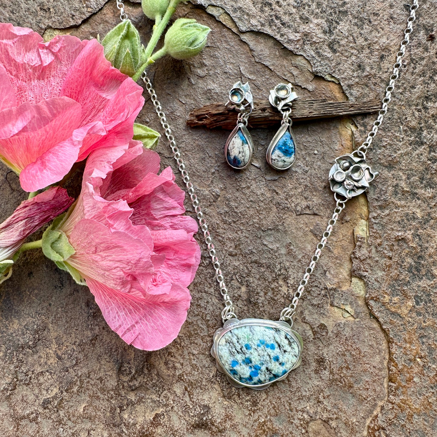 K2 Pendant & Earrings