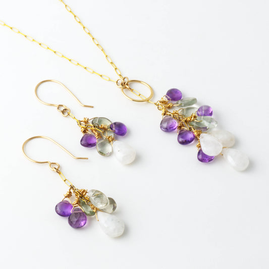 Gemstones Drop Palo Verde Earrings