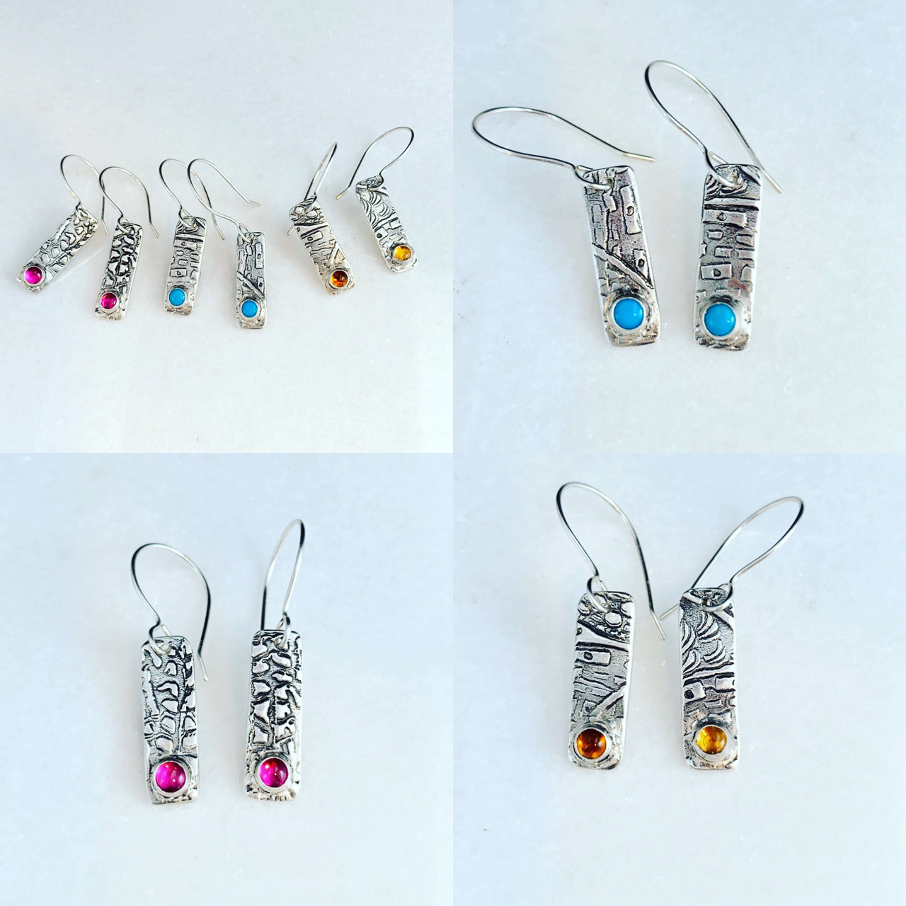 Abstracted Nature Earrings