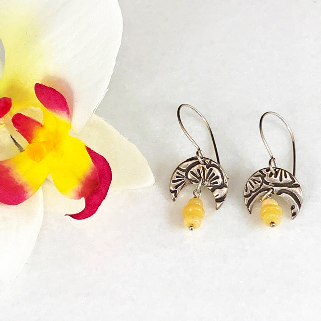 La Luna - Gingko Necklace