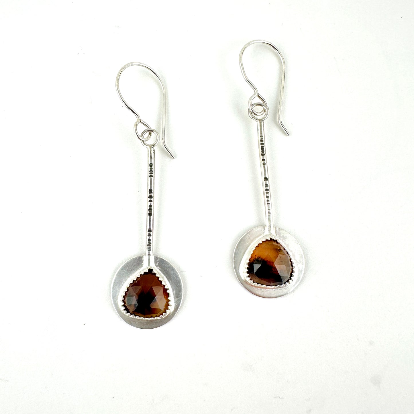 Montana Agate Pendulum Earrings