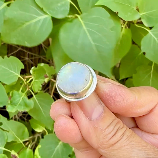Moonstone Ring Size 7