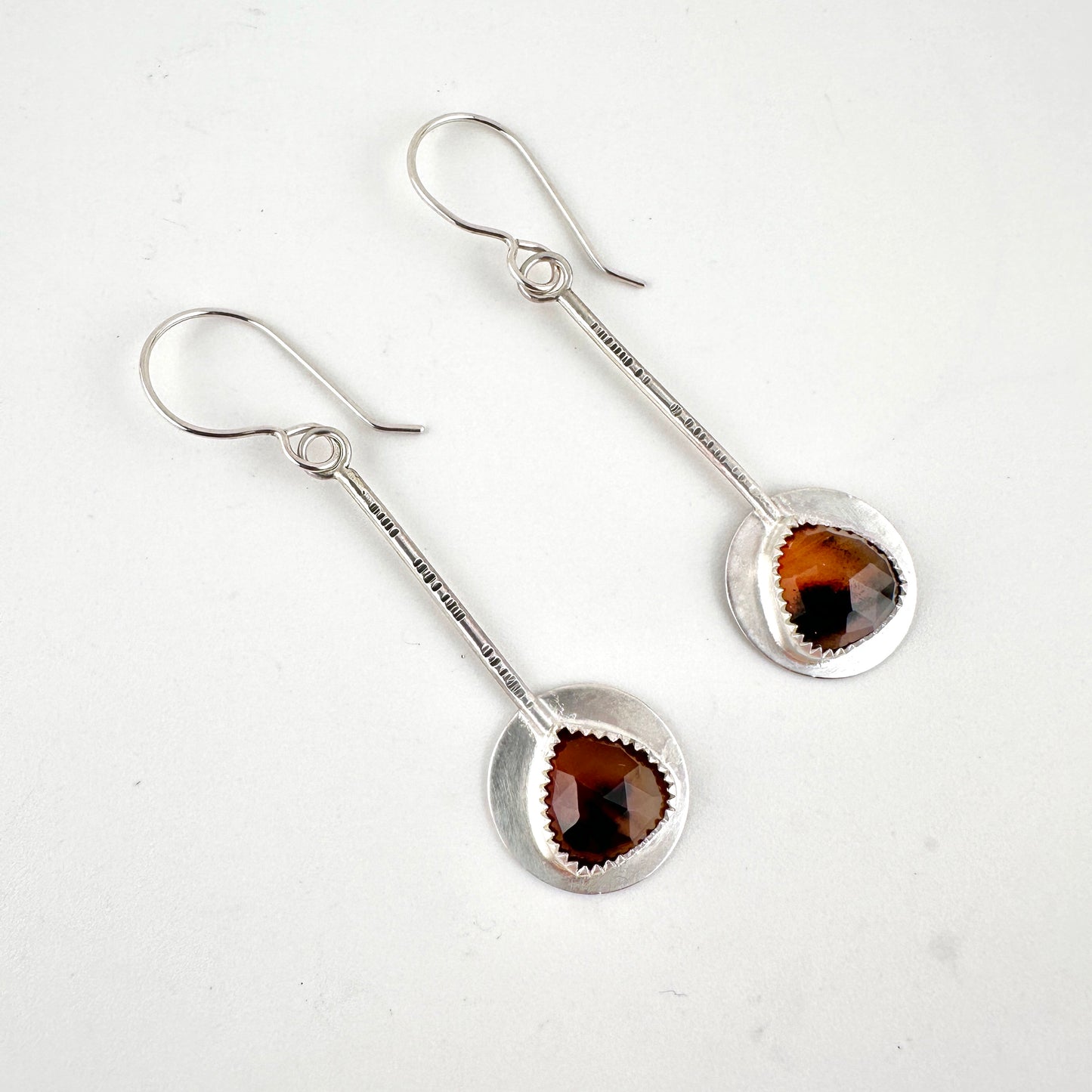 Montana Agate Pendulum Earrings