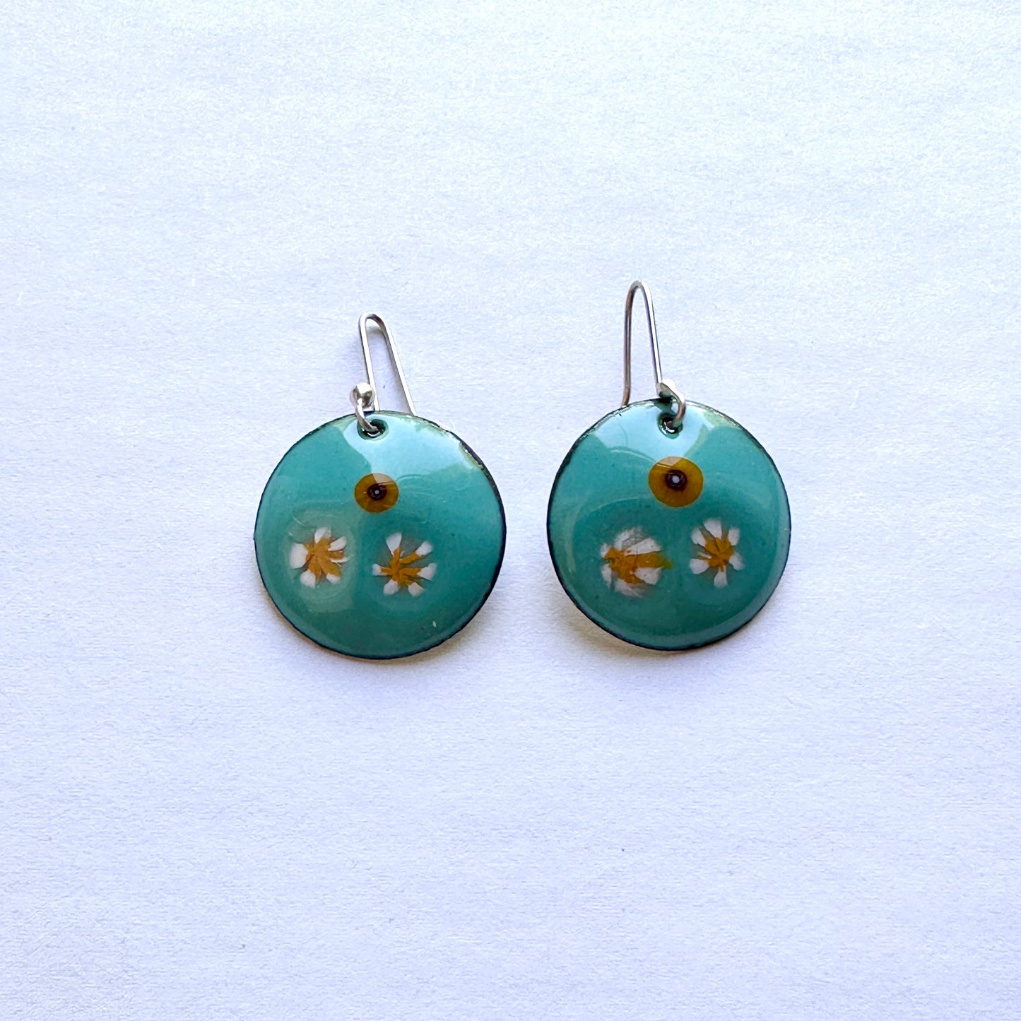 Bloom Enameled Earrings