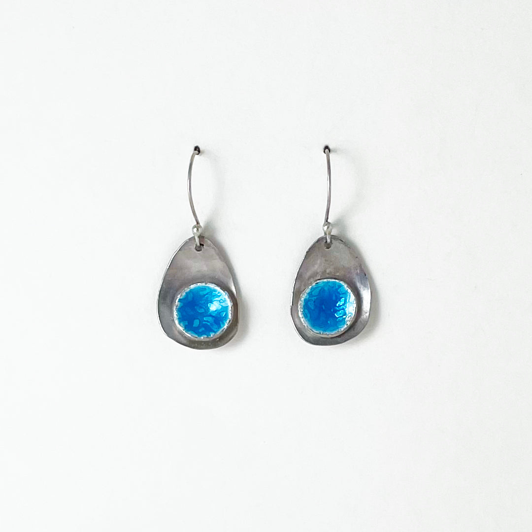 Orbit Enameled Earrings