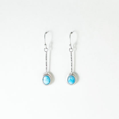 Larimar 1 Pendulum Earrings