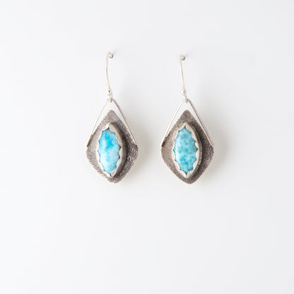 Larimar Marquise Kite Earrings