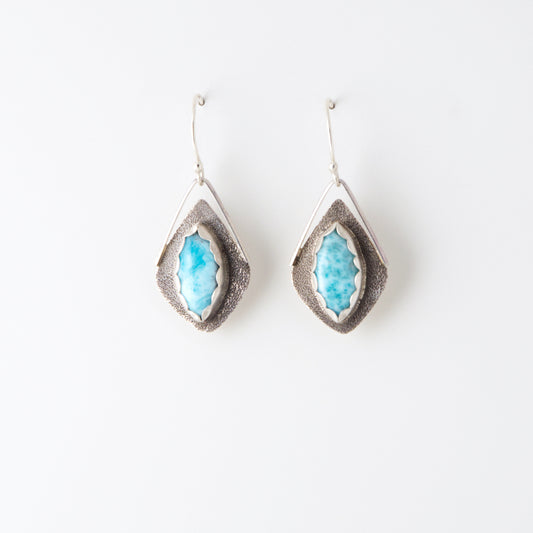 Larimar Marquise Kite Earrings