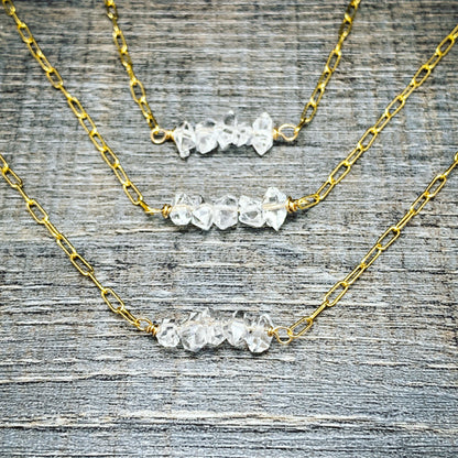 Herkimer Diamonds Gembar Necklace