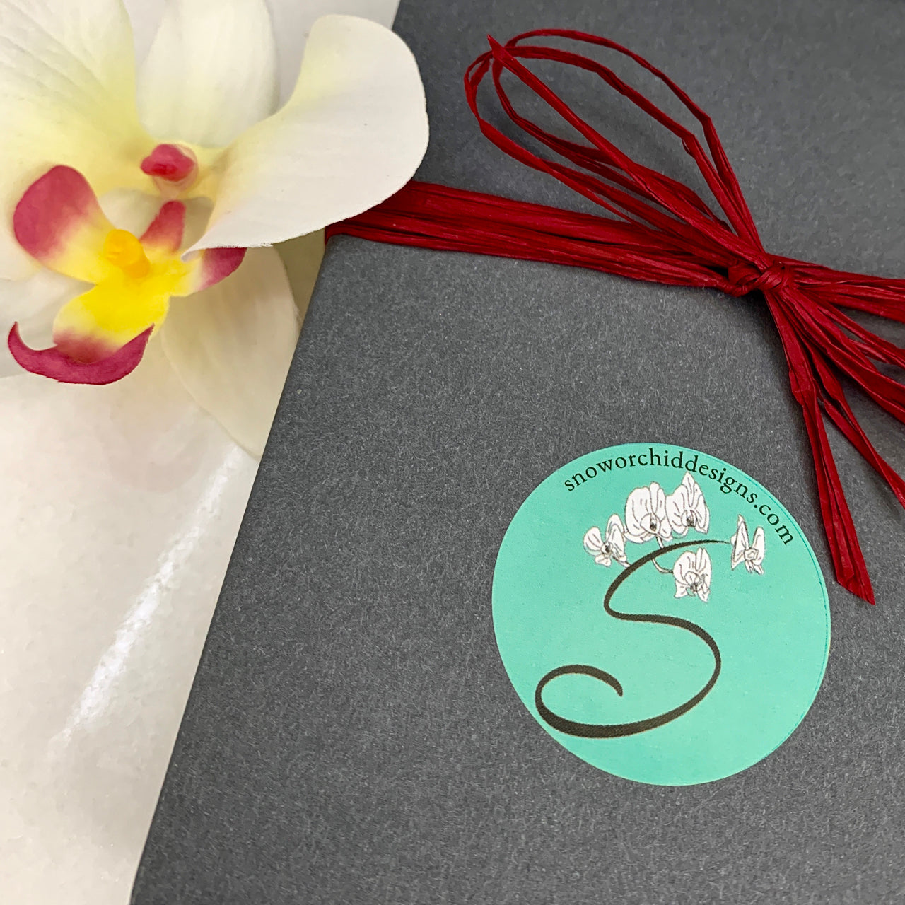 Serendipity 4 - Banded Agate & Flower Jasper Enameled Talisman Necklace