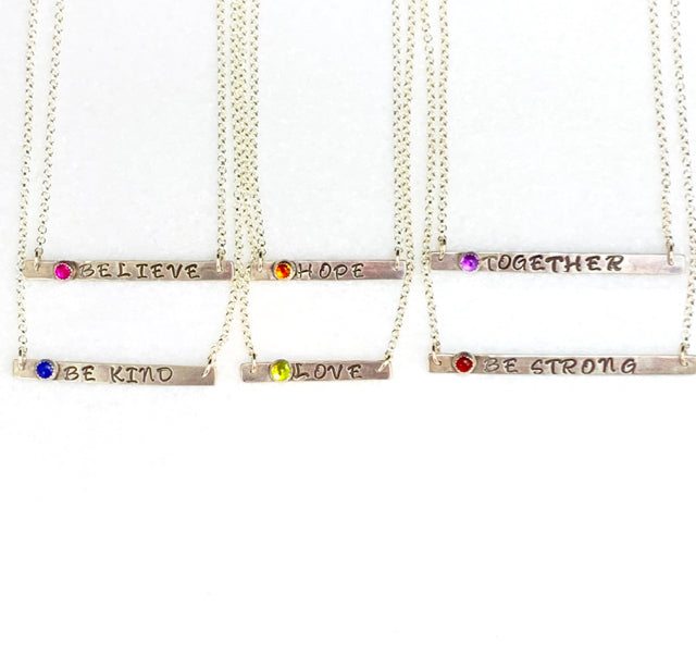 Intention Bar Necklace