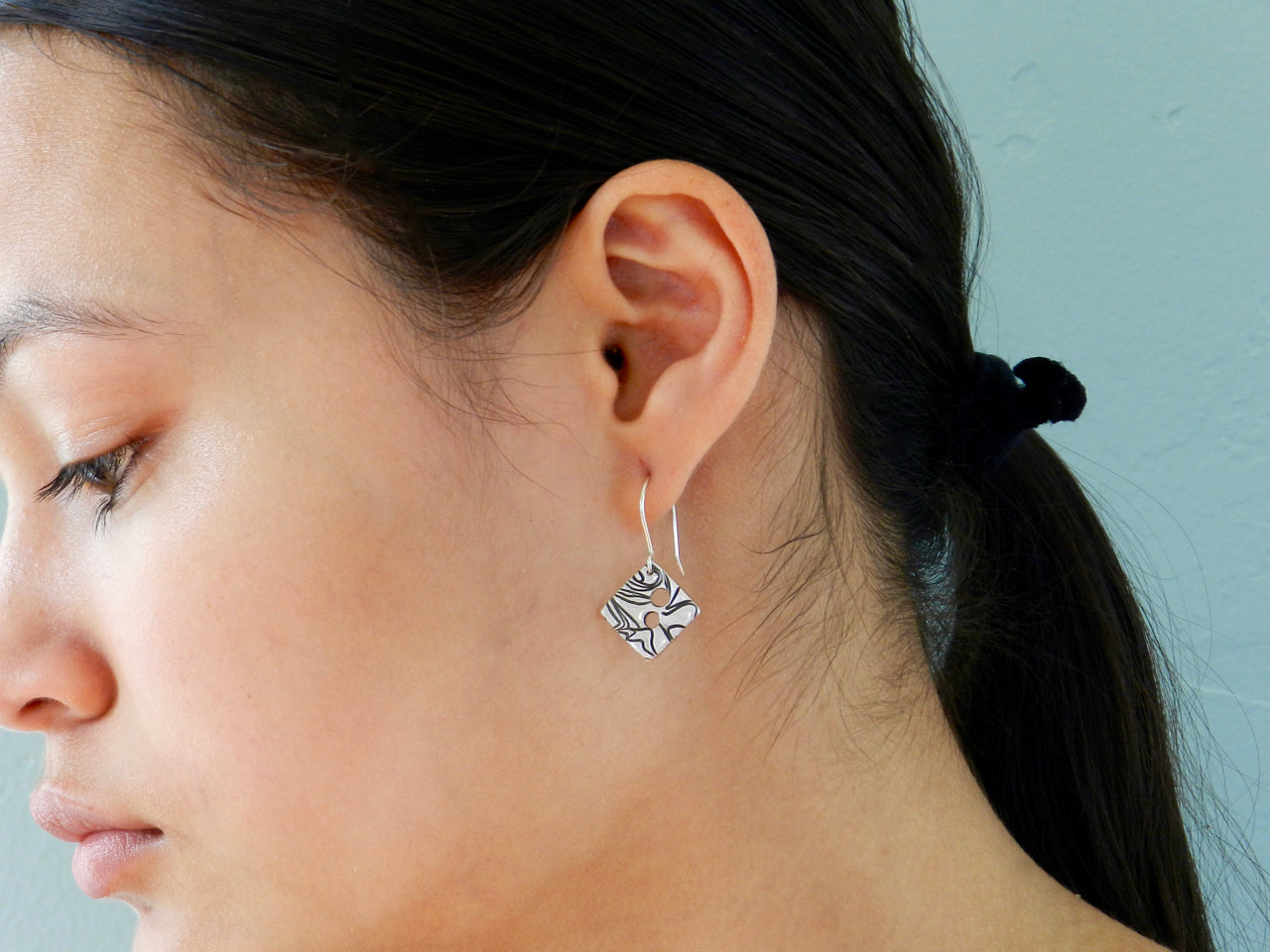 Rebels Geo Shape & Pool Earrings